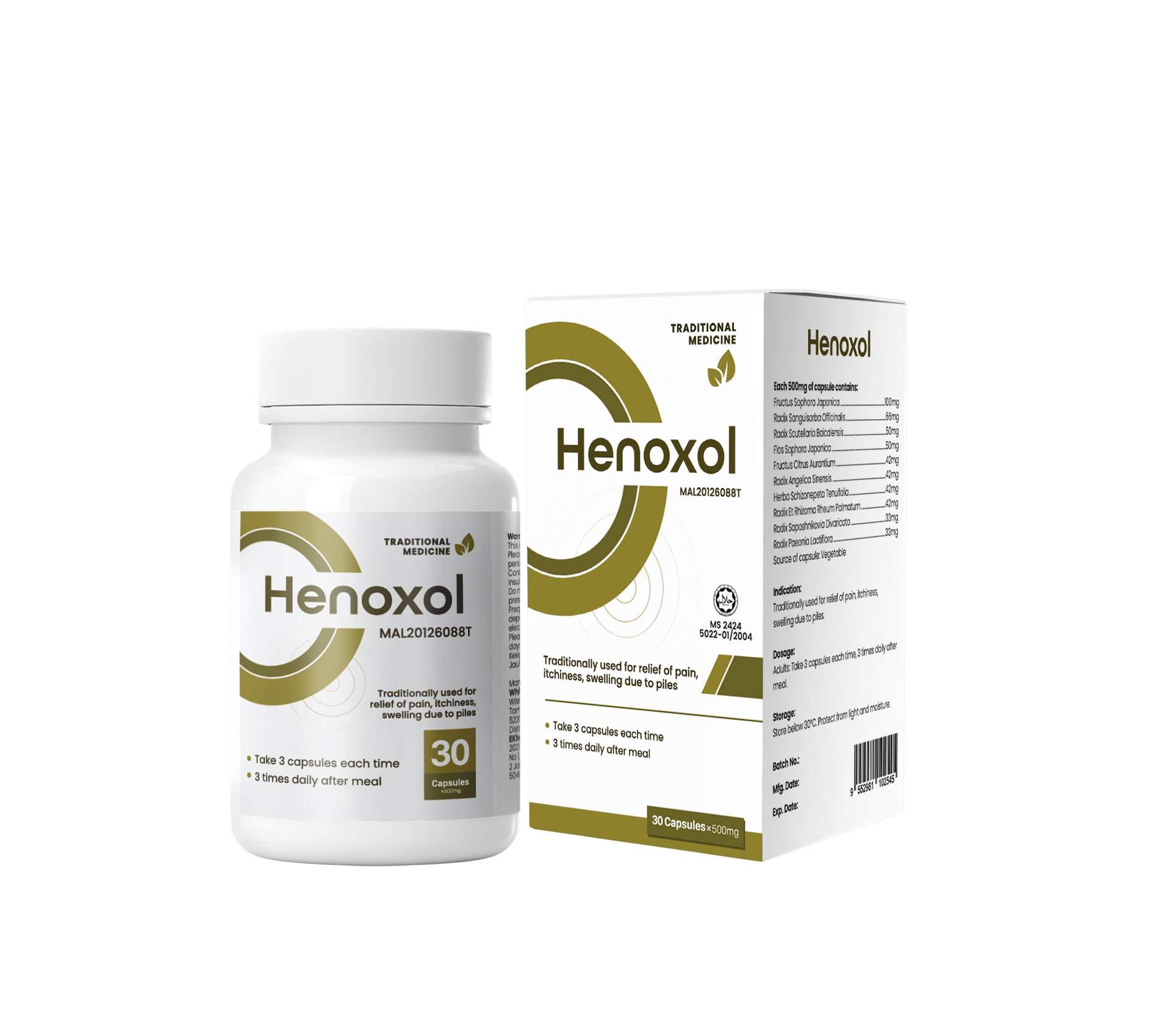 Henoxol — suplemen Healthy Nature Shop